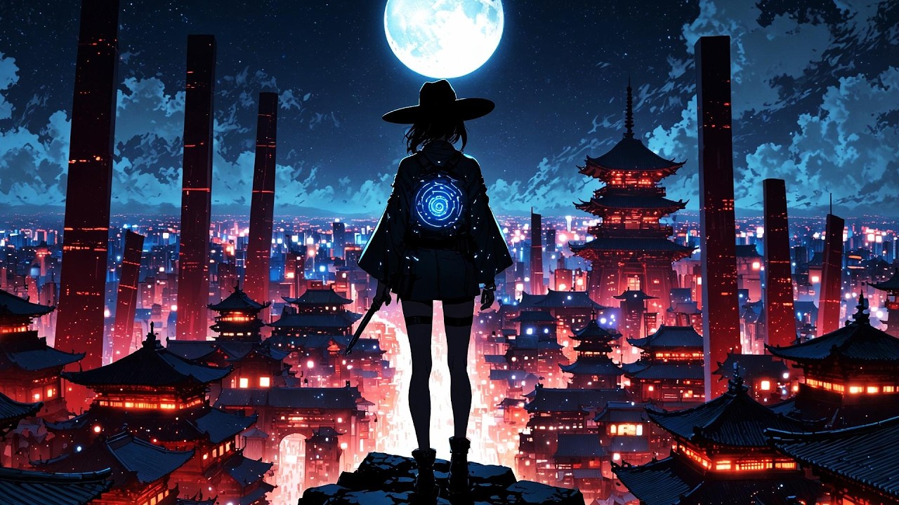 Japanese Edo Future Trip Hop Space Cowgirl🌙 Downtempo Chill Session for Deep Relaxation