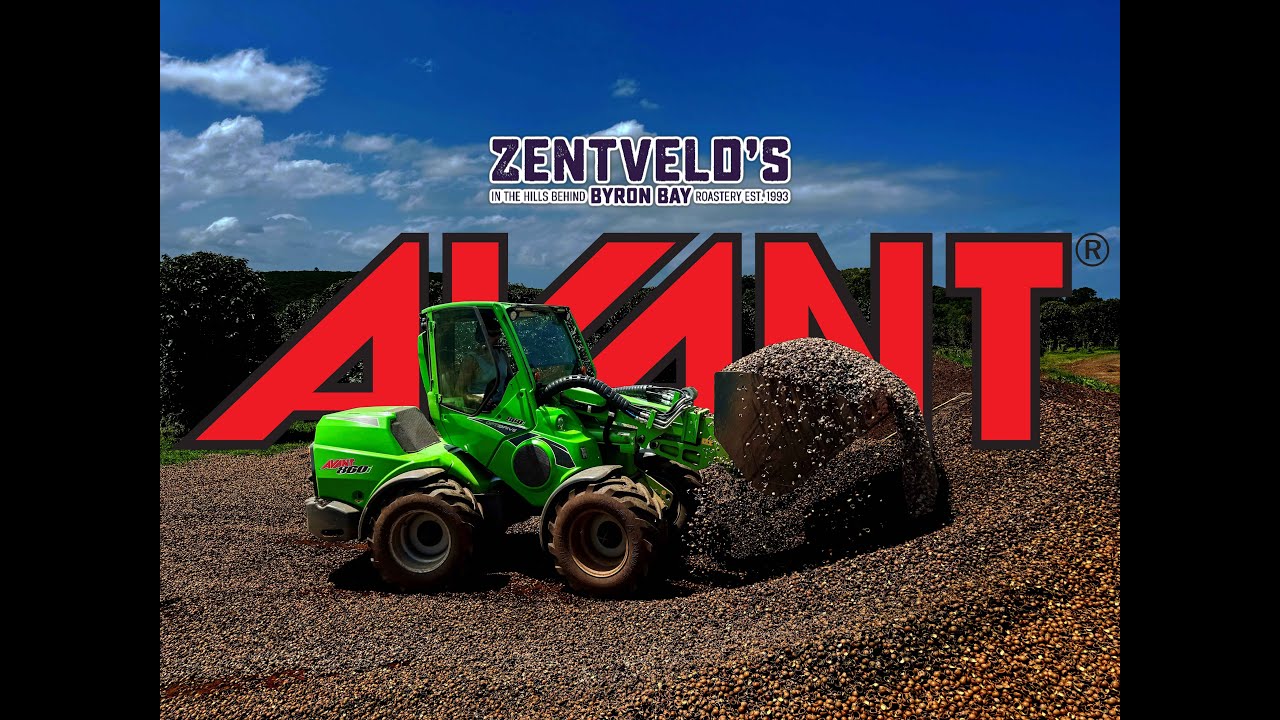The Avant 860i loader is boosting efficiency at Zentveld's Coffee Farm