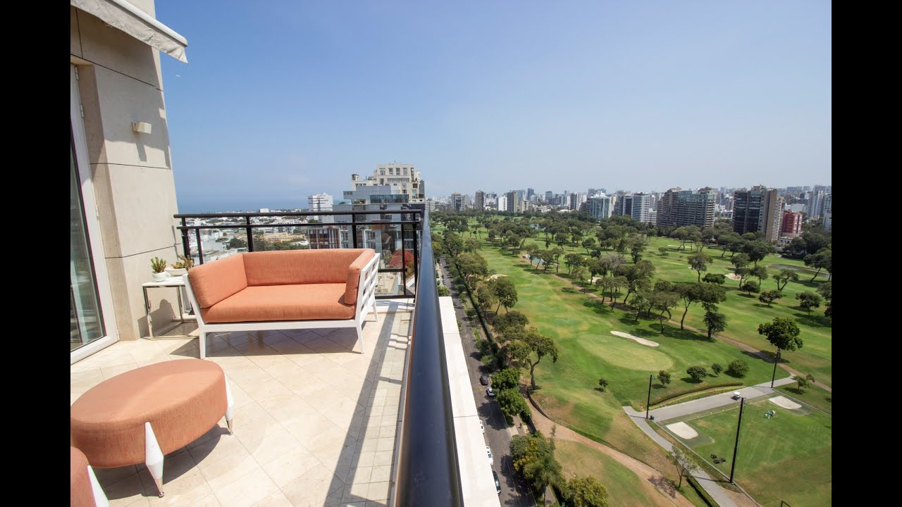 Espectacular y Lujoso Departamento Dúplex en uno de los mejores edificios San Isidro frente al Golf