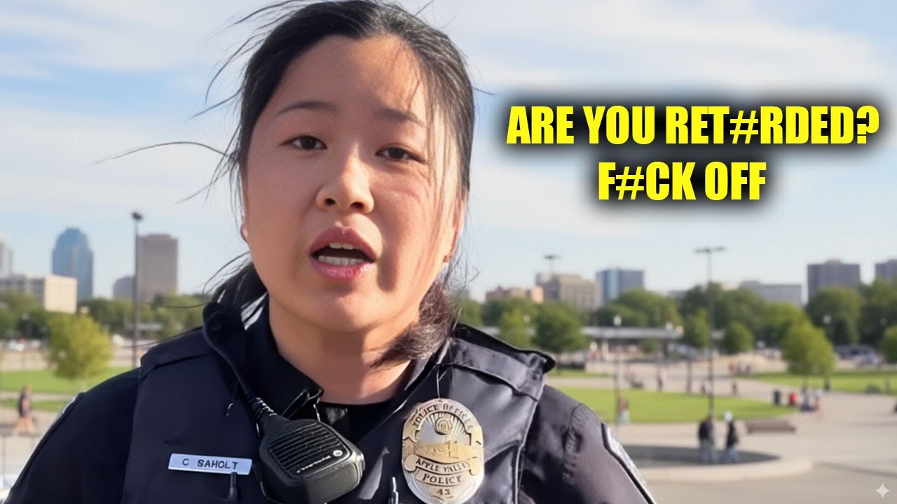 Young Man SILENCES Female Cop With EPIC ID Refusal! First Amendment Audit Showdown