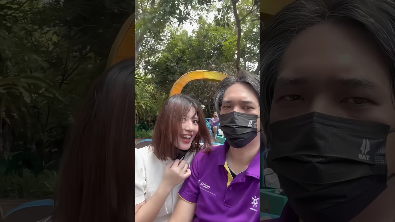 感冒當然要把病毒跟老公一起分享啊😷(#BAT霜霜)#麗寶樂園 #親子旅遊 #BATdesign