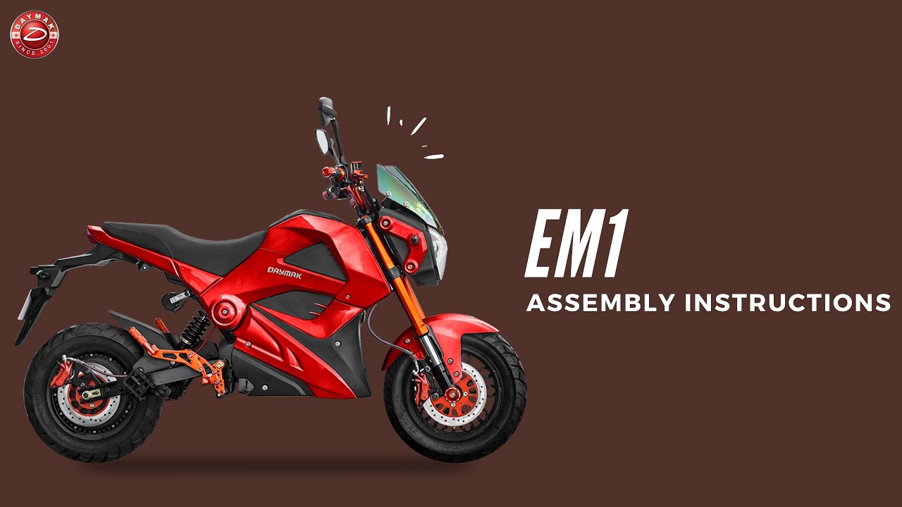 Daymak EM1 Assembly Video | Electric Scooter