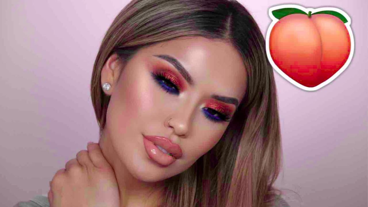 FIERCE PEACH GODDESS makeup tutorial | iluvsarahii