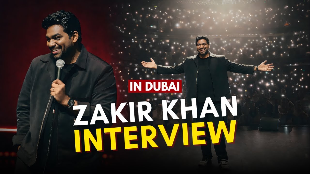 Zakir Khan Interview in Dubai: The Real Reason He’s Taking a Break Revealed
