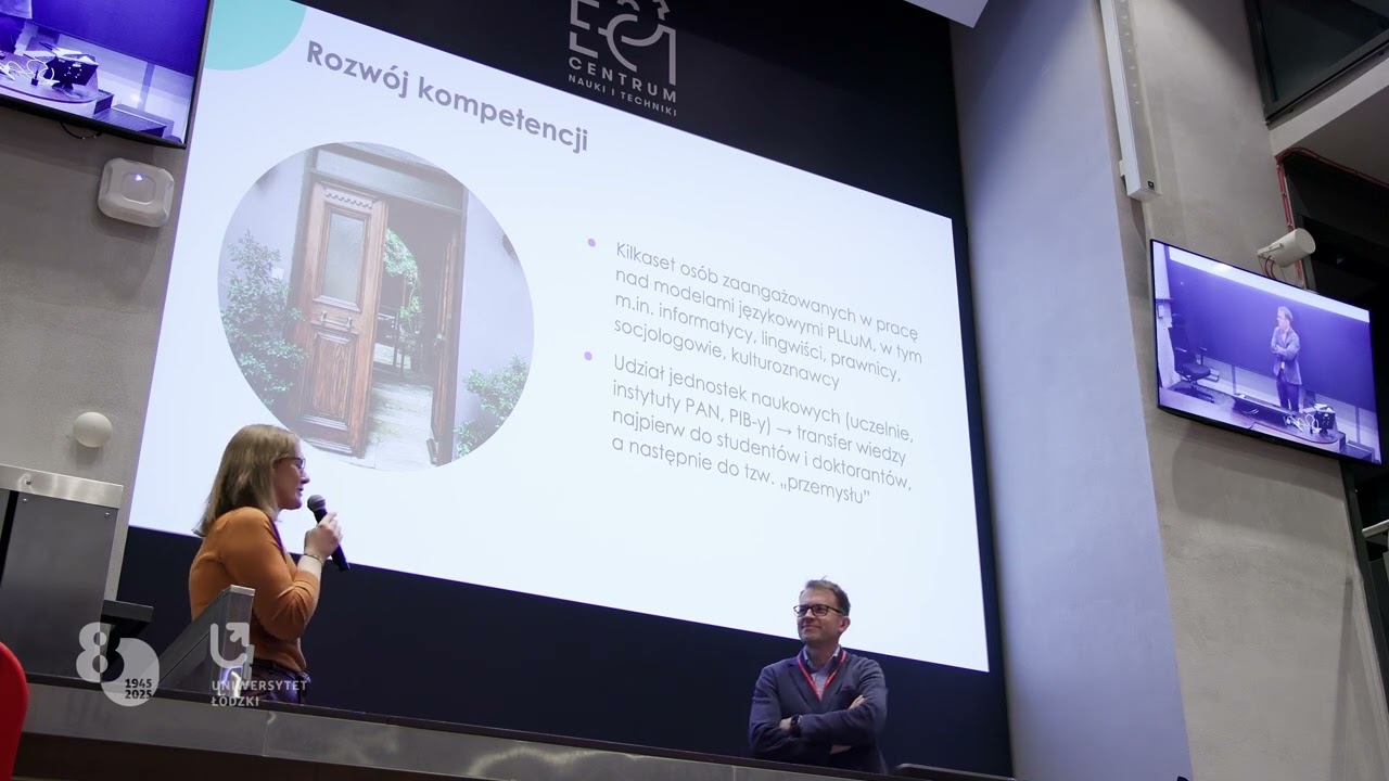 Budowa i zastosowania polskich modeli językowych na przykładzie PLLuM – prof. Piotr Pęzik UŁ