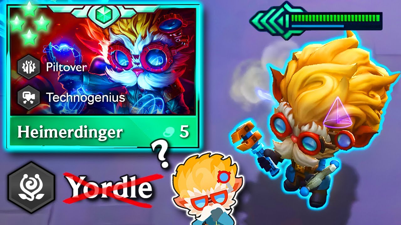 4 STAR HEIMER without YORDLE? | TFT Set 9.5