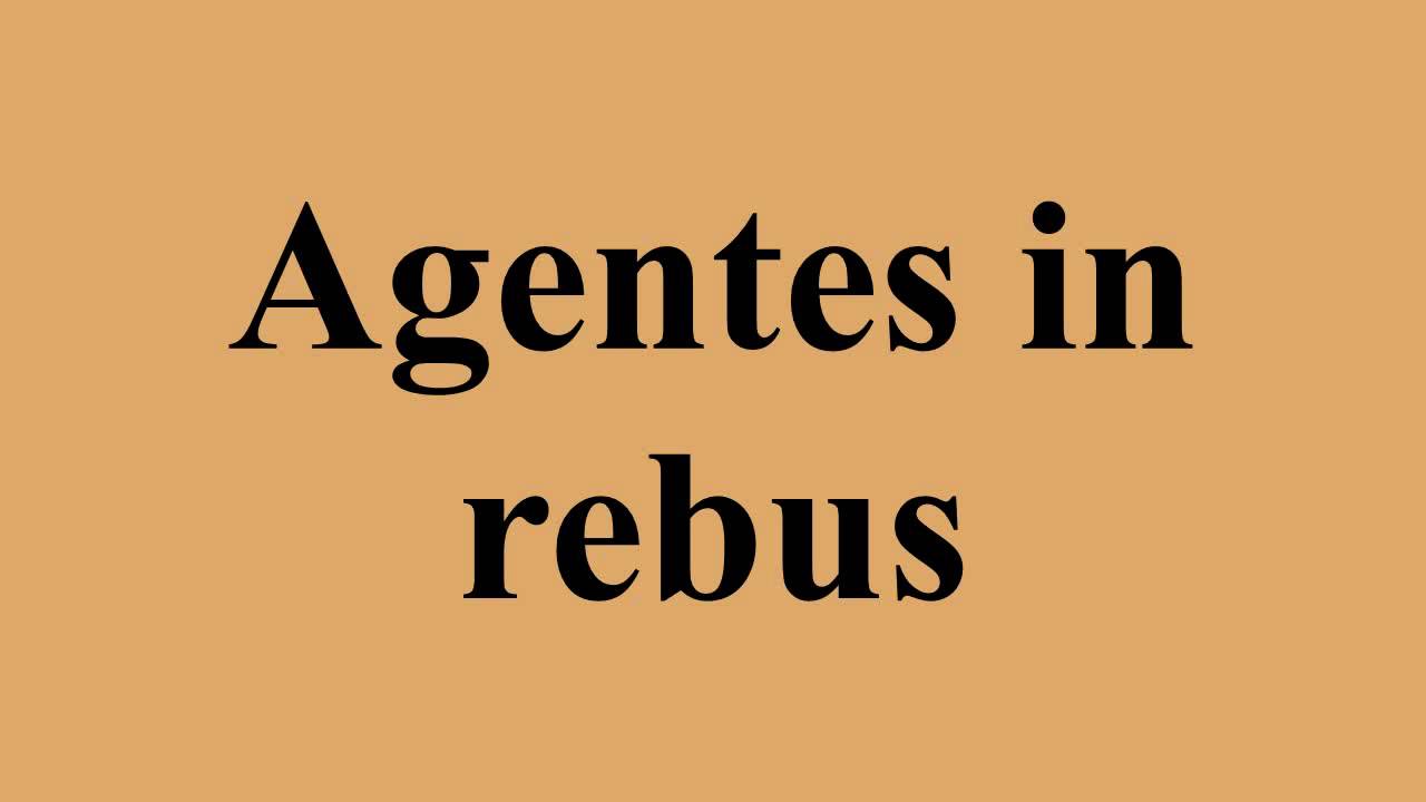 Agentes in rebus