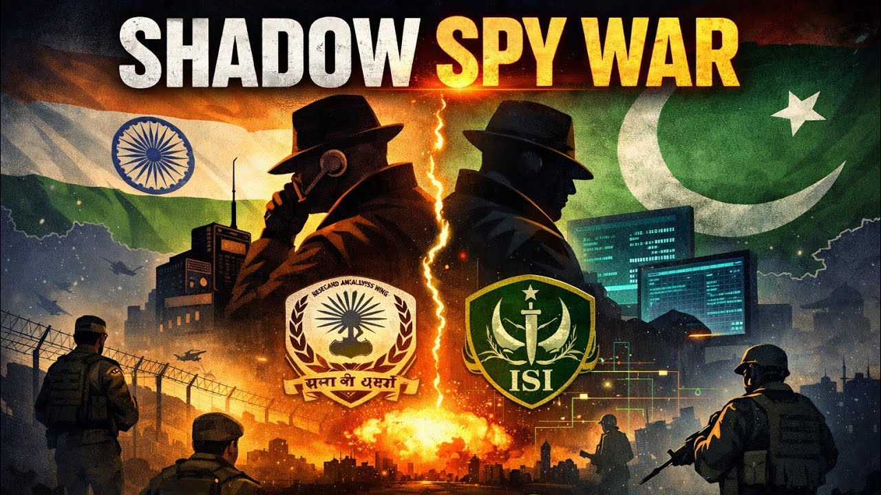 Shadow Spy War: India vs Pakistan | The Untold Intelligence War Since 1960 | RAW vs ISI Documentary