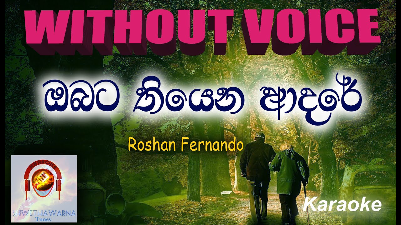 obata thiyena adare (WITHOUT VOICE)  Karaoke
