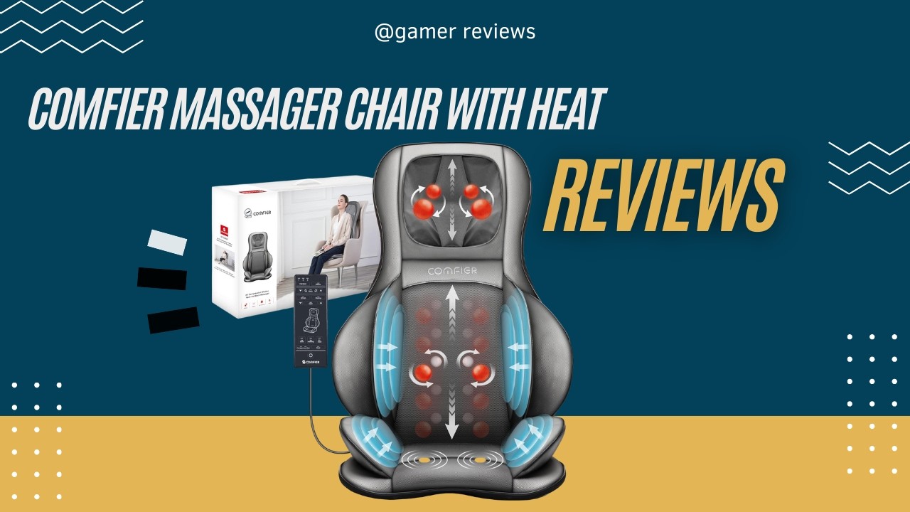 COMFIER Massager Chair Review – Shiatsu Neck & Back Massage with Heat