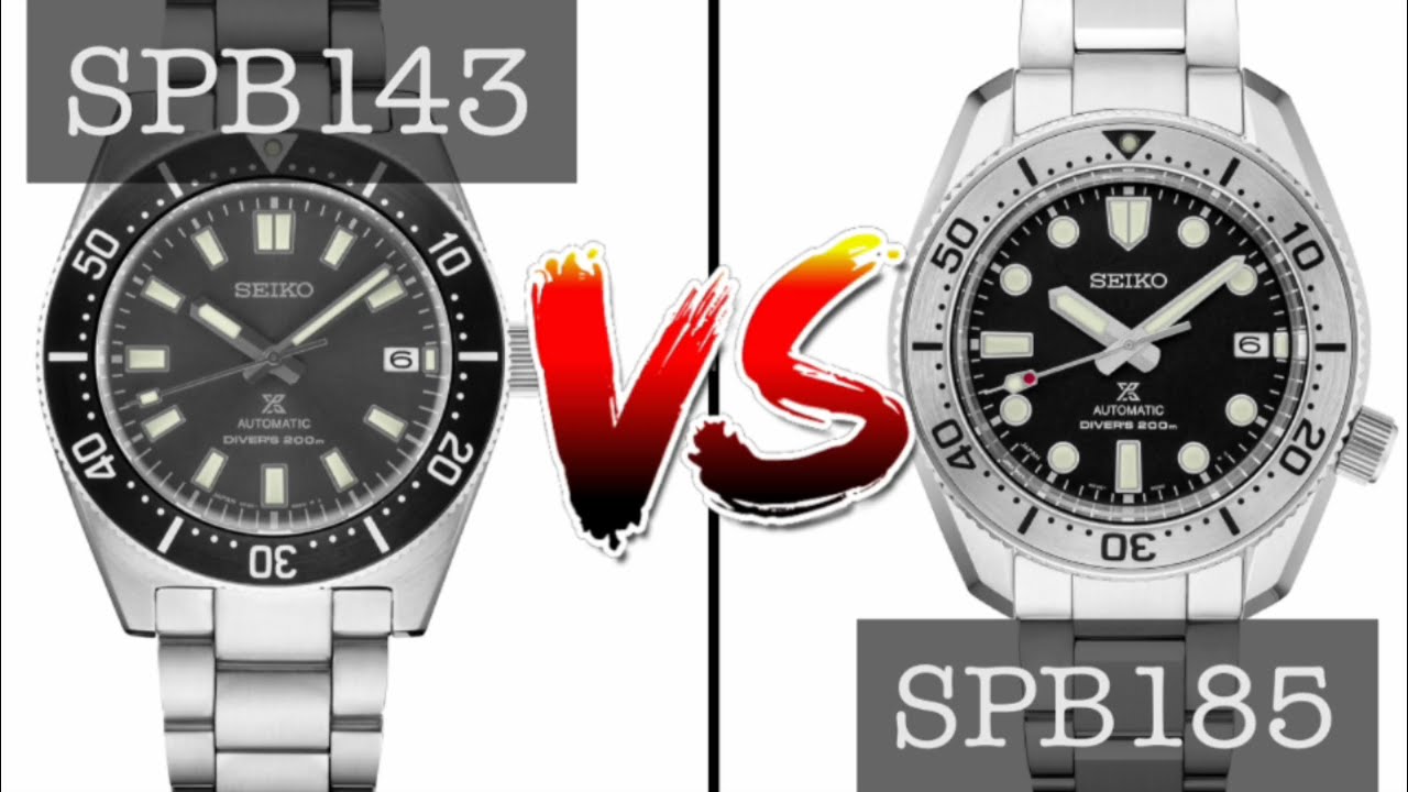 Relojes Seiko Versus - cual escoger? SPB143 o SPB185