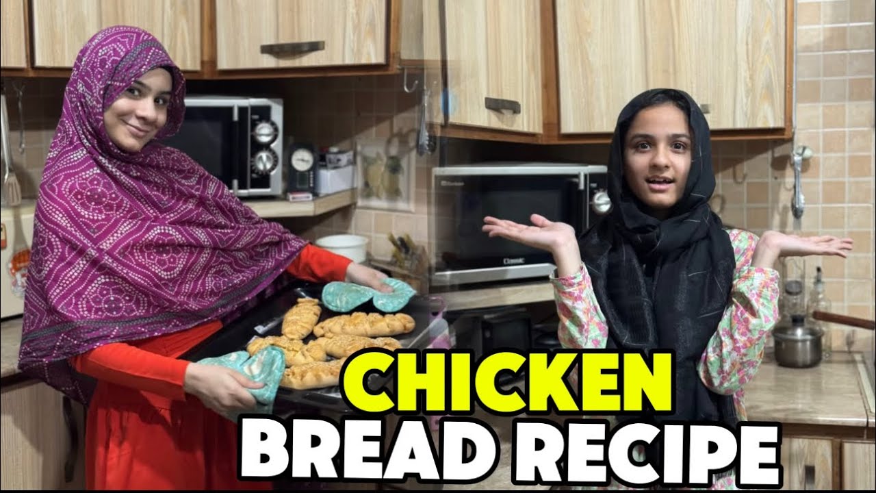 Chicken Bread Recipe 🥰ll Kiss Sa Zabardasti Banwaya 🙂