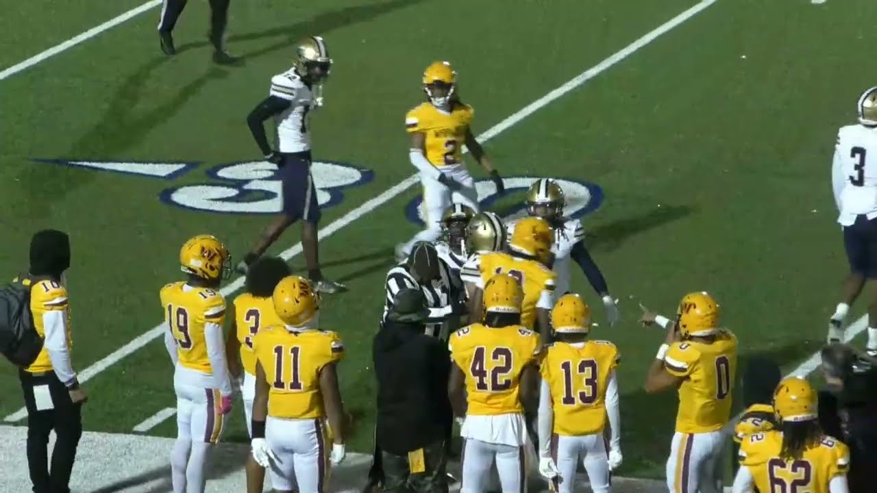 Granby vs Warwick Playoff Football Game