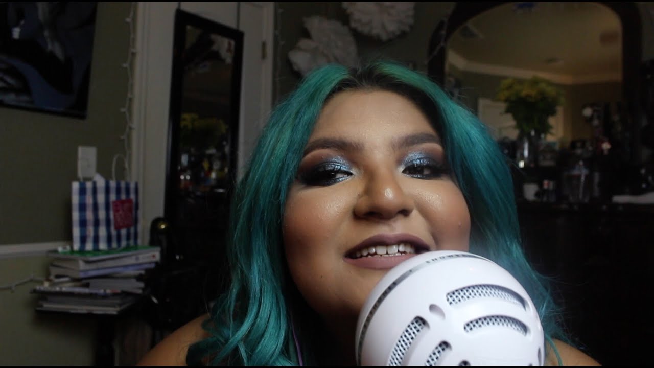 ASMR | Makeup GRWM, Gum-Chewing Whispers