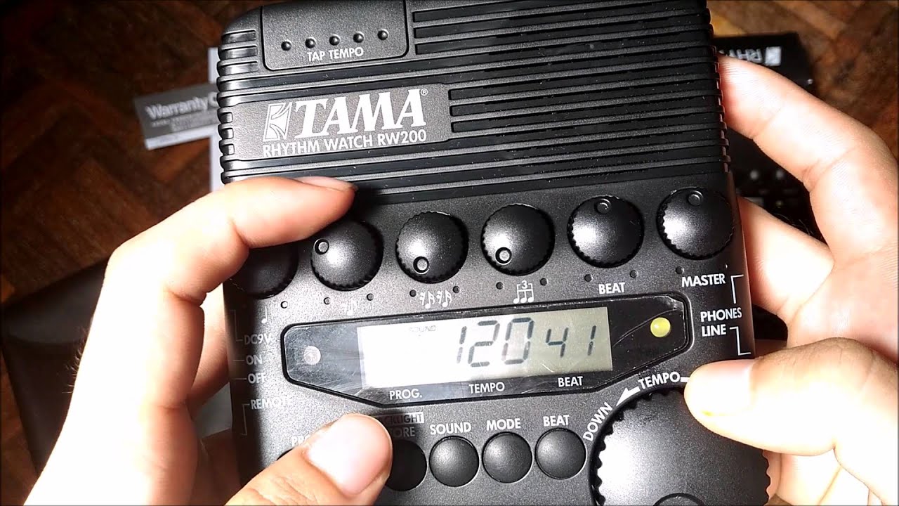 Unboxing Tama Rhythm Watch RW200