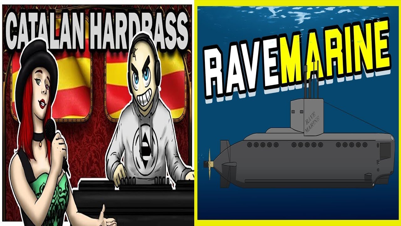 Alan Aztec - Catalan Hardbass (feat. Gat De Plexiglas) Mix with Ravemarine (feat. R5on11c [60FPS]