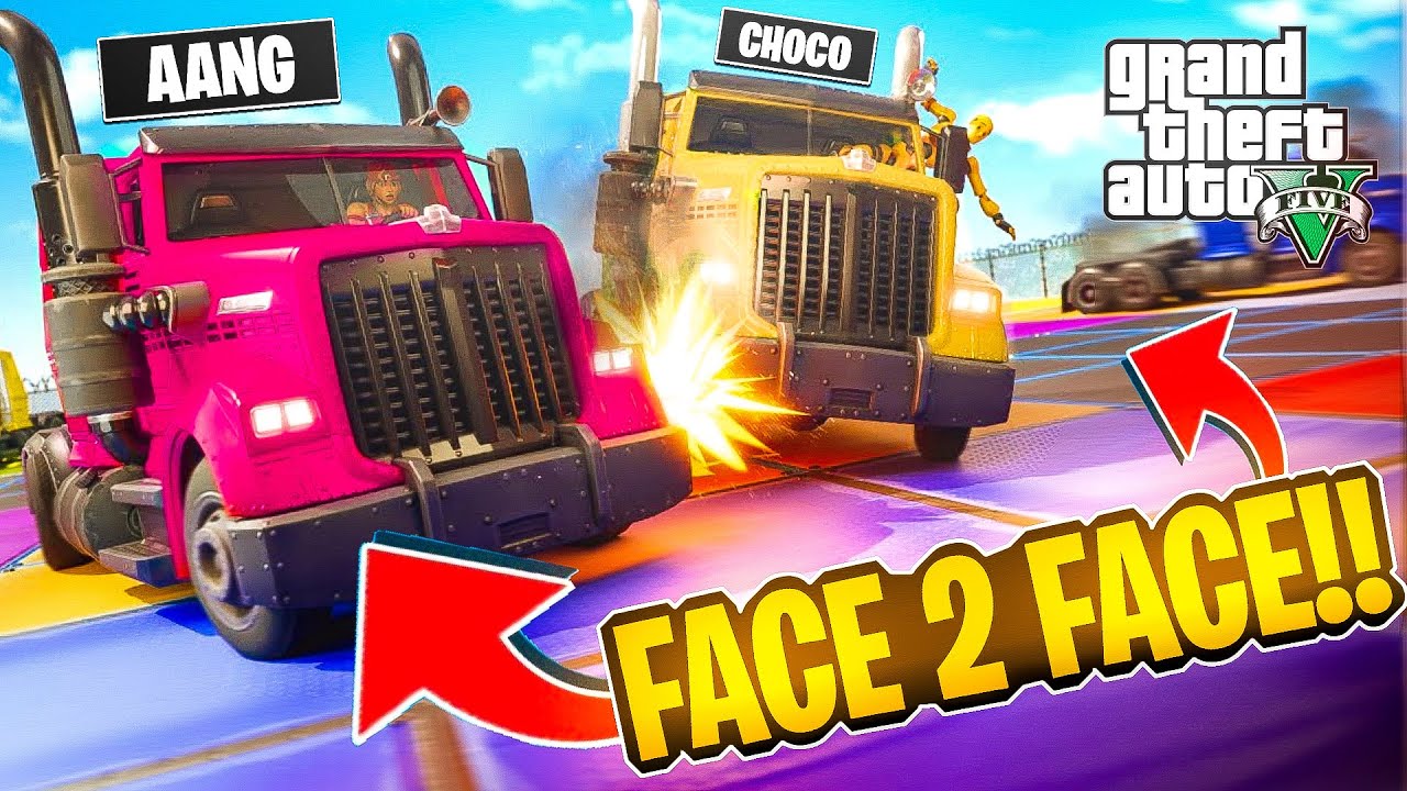 The Most Intense Face To Face Race In GTA 5 Ever !