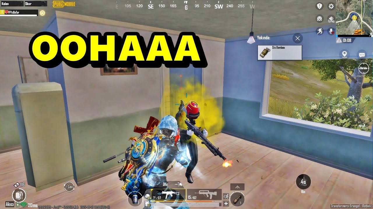 KAFA ATARSINIZ DEMEK ! MÜTHİŞ MAÇ BATUR GAME SOLO SQUAD PUBG MOBİLE