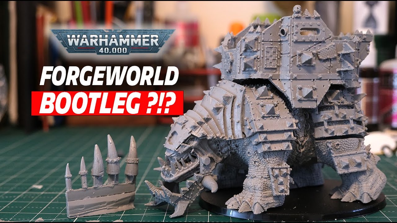 Warhammer 40K Ork Squiggoth Bootleg Model ?