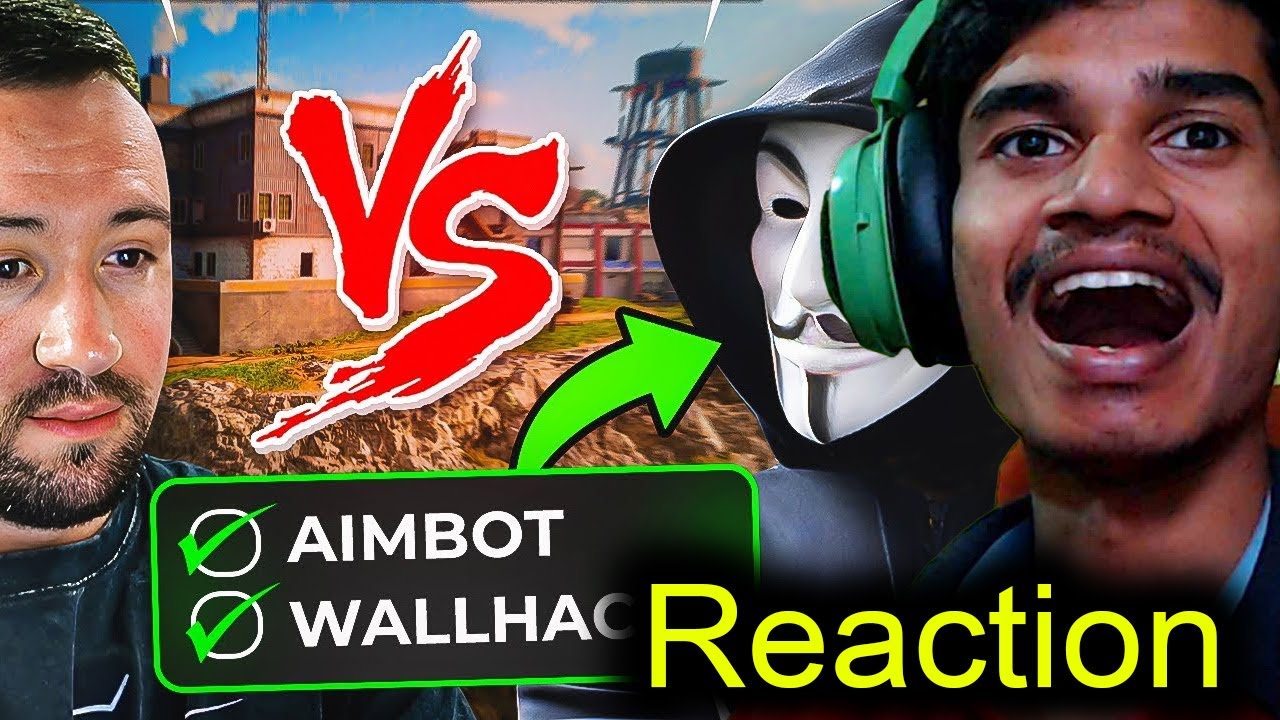 DATESAMURAI REACT TO  1v1&rsquo;d a HACKER on Rebirth Island Warzone