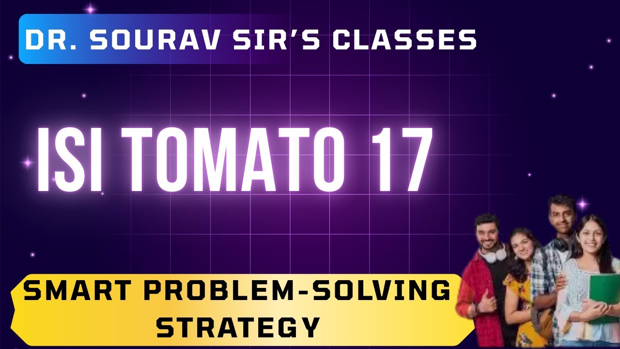 ISI TOMATO 17 Explained: Smart Problem-Solving Strategy for B.Stat & B.Math #ISIExam #MathPrep #Stat