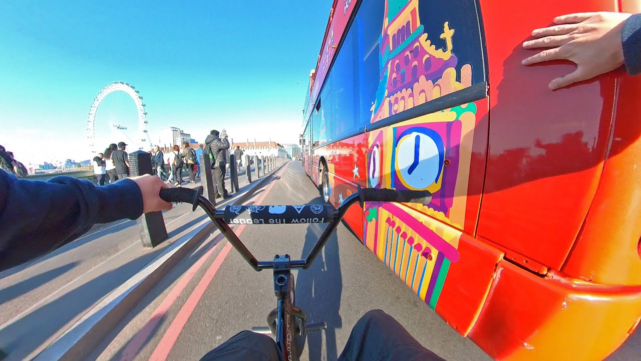 POV BMX: езда на велосипеде в Лондоне