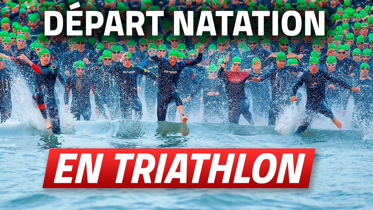 Départ NATATION en TRIATHLON 🏊‍♂️ Comment réussir son début de course en eau libre