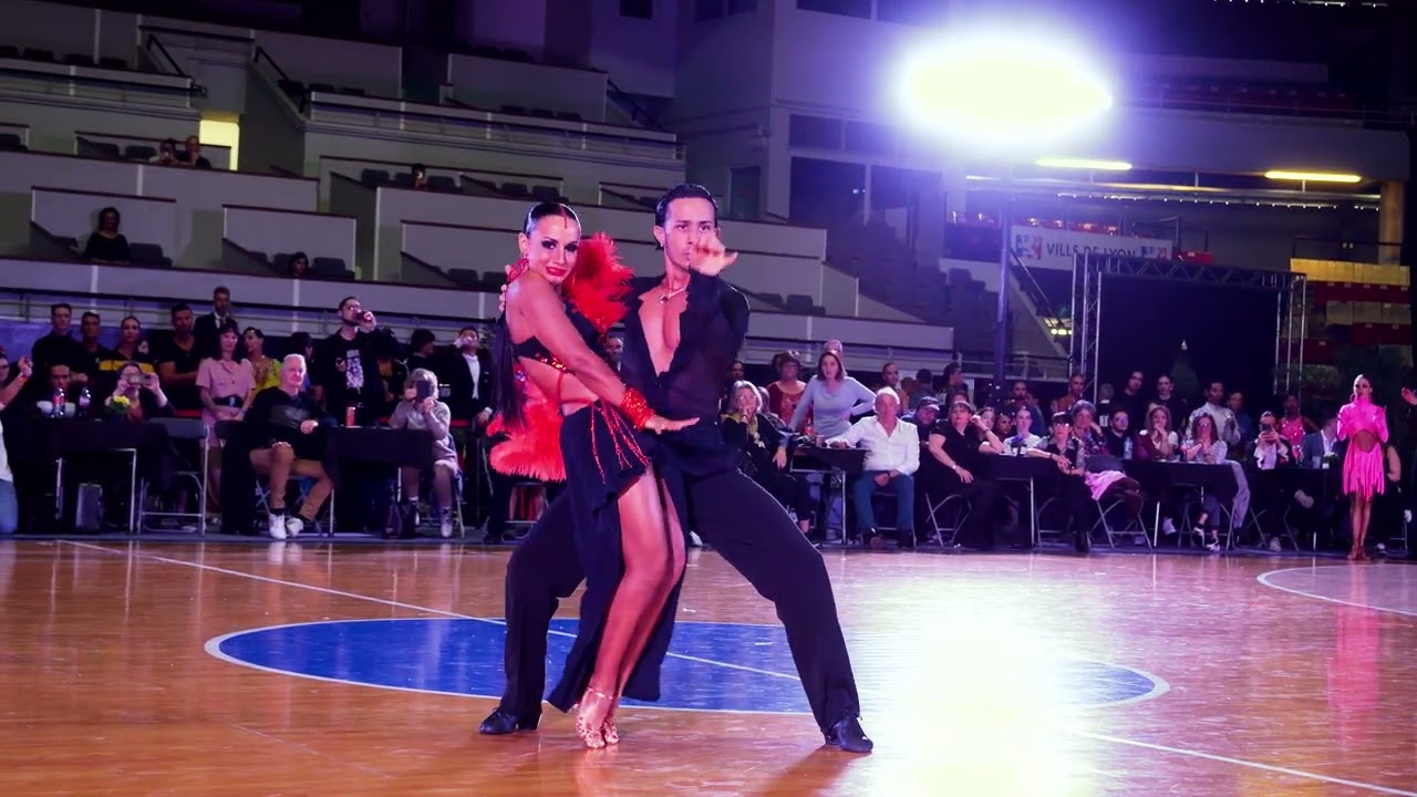 [HUN] Andrea Silvestri - Varadi Martina | CHA-CHA | WDSF PD | Lyon French Open | 2024