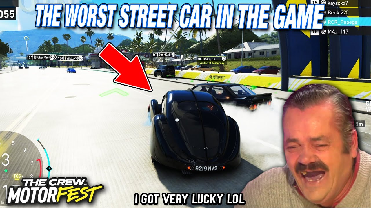 I Won A Grand Race With The WORST CAR In The Game Lmao - The Crew Motorfest Grand Race