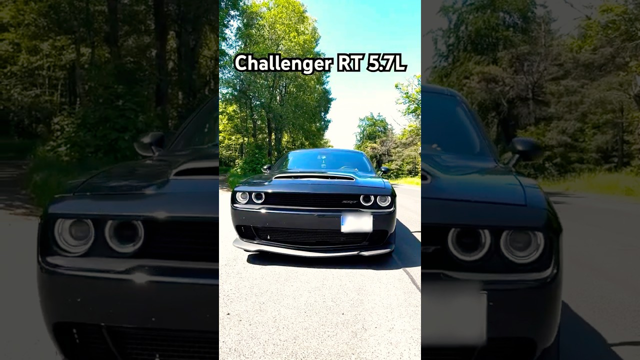 Dodge Challenger RT 5.7 V8 Hemi Stock Exhaust Sound & Acceleration 