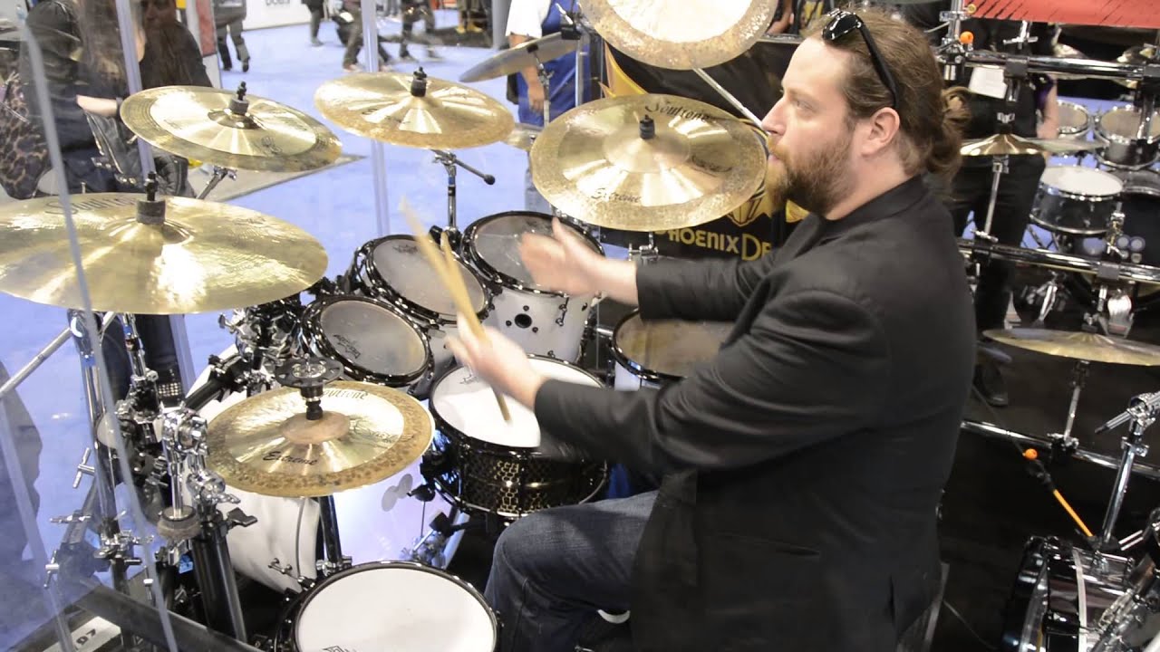 Evolution Drum Gear (EDG) - Dennis Leefland PDC drums W.NAMM 2015