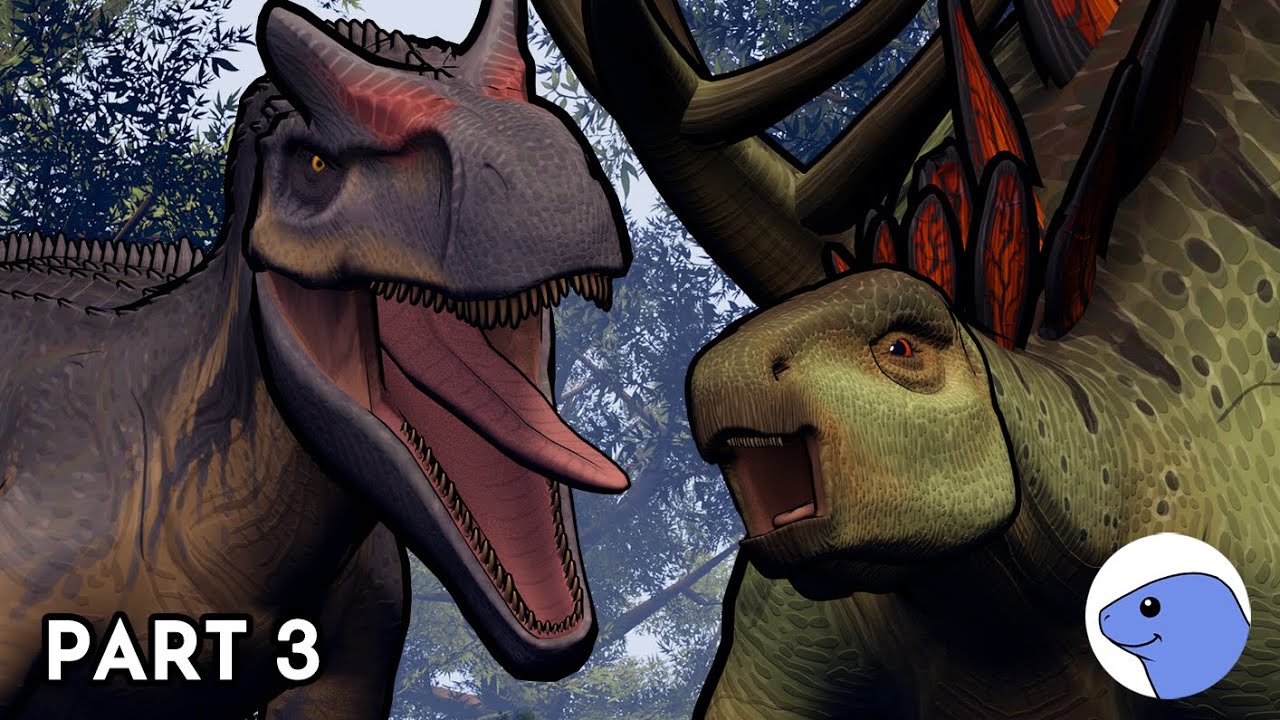 Allosaurus vs Stegosaurus | Animation (Part 3)