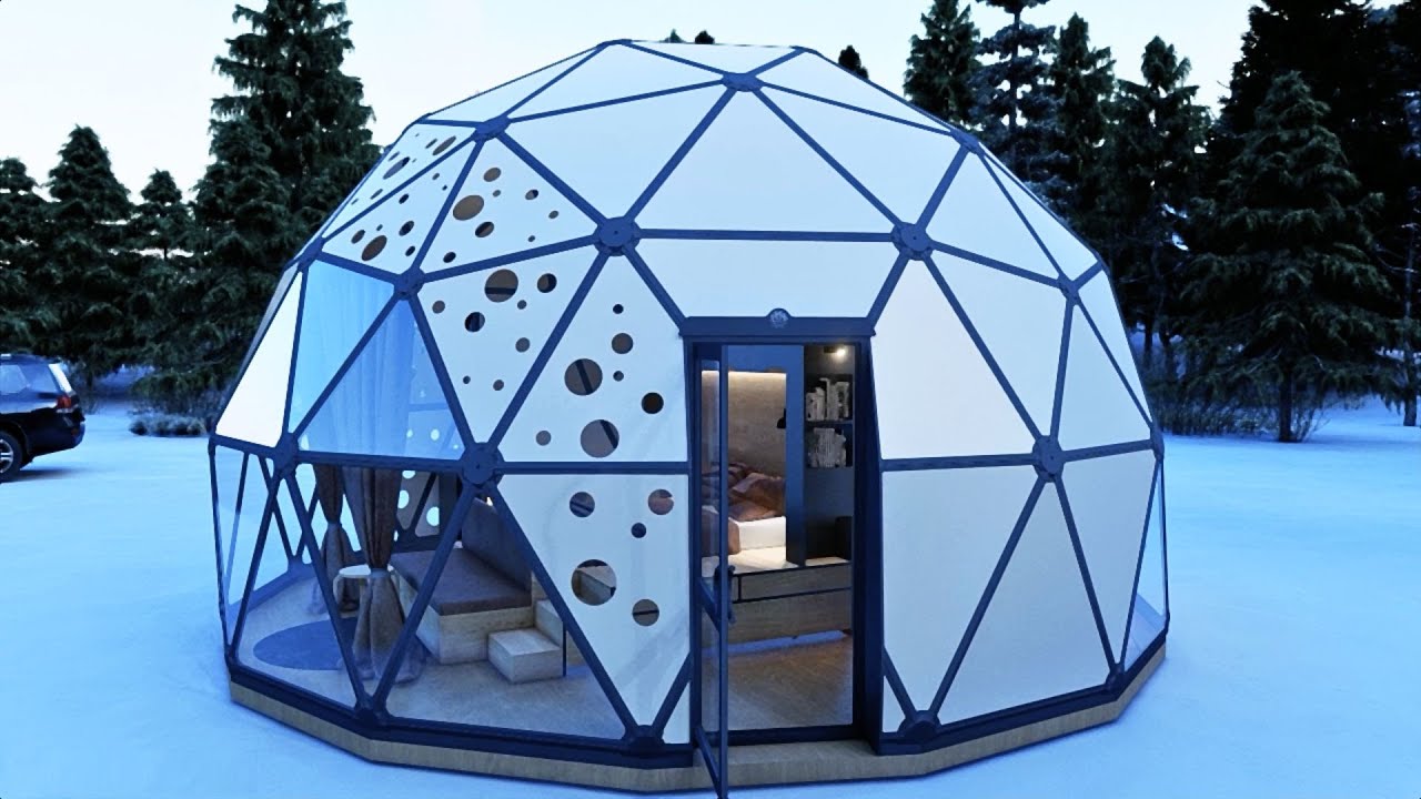 Interior Module for 22ft Terra Ekodome  #Ekodome #GeodesicDomeKit #GeodesicDome