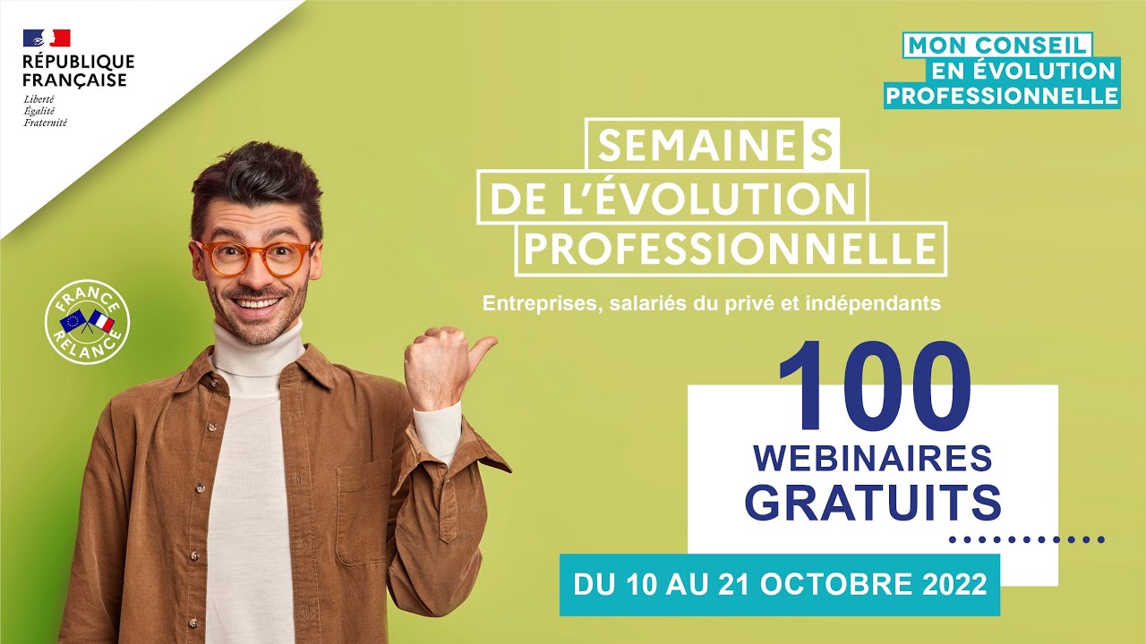 Webinaire Grand Public : Le conseil en &eacute;volution professionnelle (CEP), qu'est-ce que c'est ?