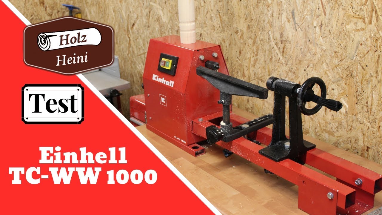 Praxistest - Einhell Drechselbank TC WW 1000