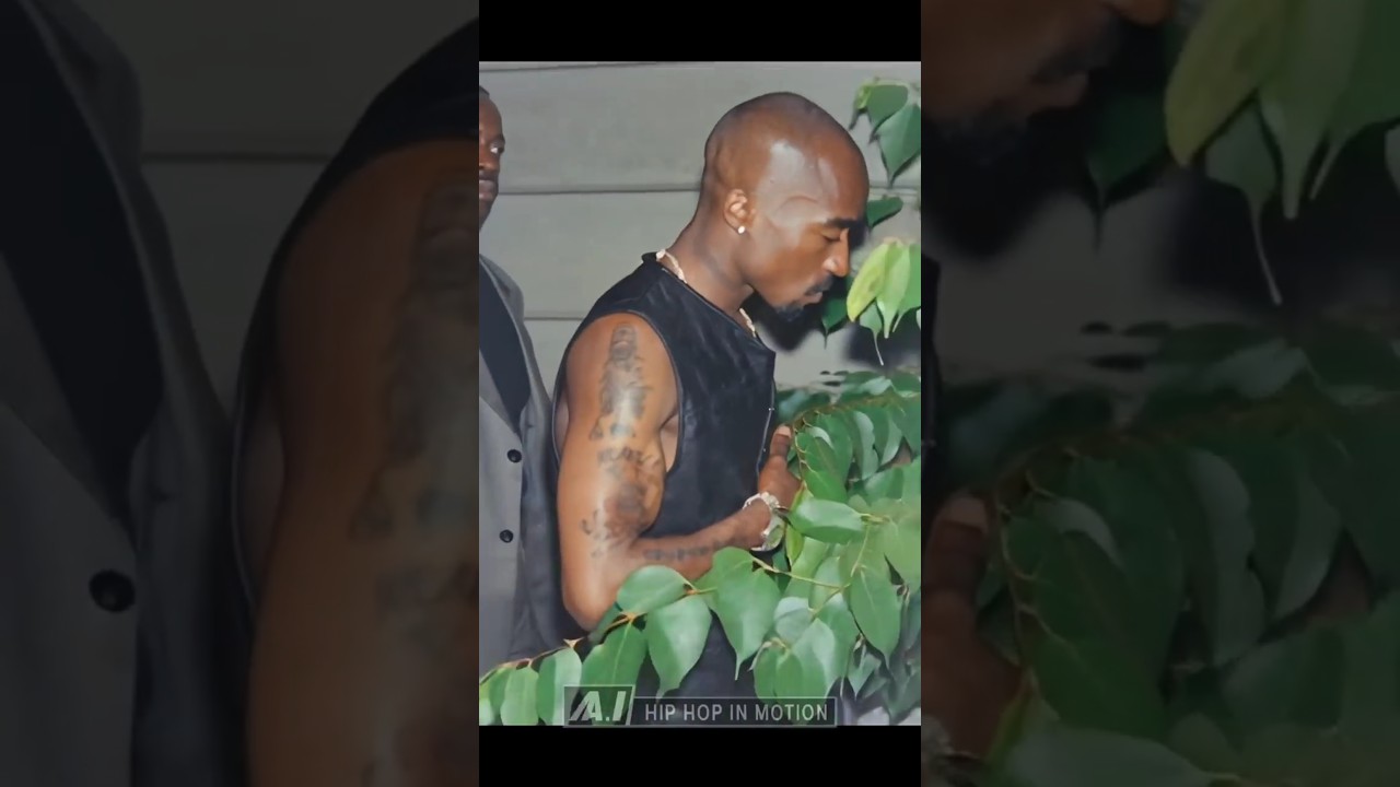 Photo to Video Tupac mix with A.I Part 1 #timeback2pac #hiphop #tupac #aianimation