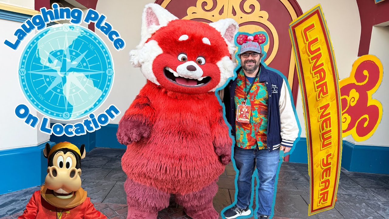 Аттракцион Laughing Place On Location: Лунный Новый год 2026 (Год Лошади) в парке Disney Californ...