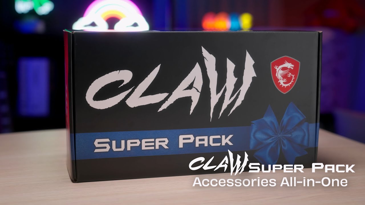 MSI Claw 8 AI+ A2VM Super Pack Unboxing | MSI