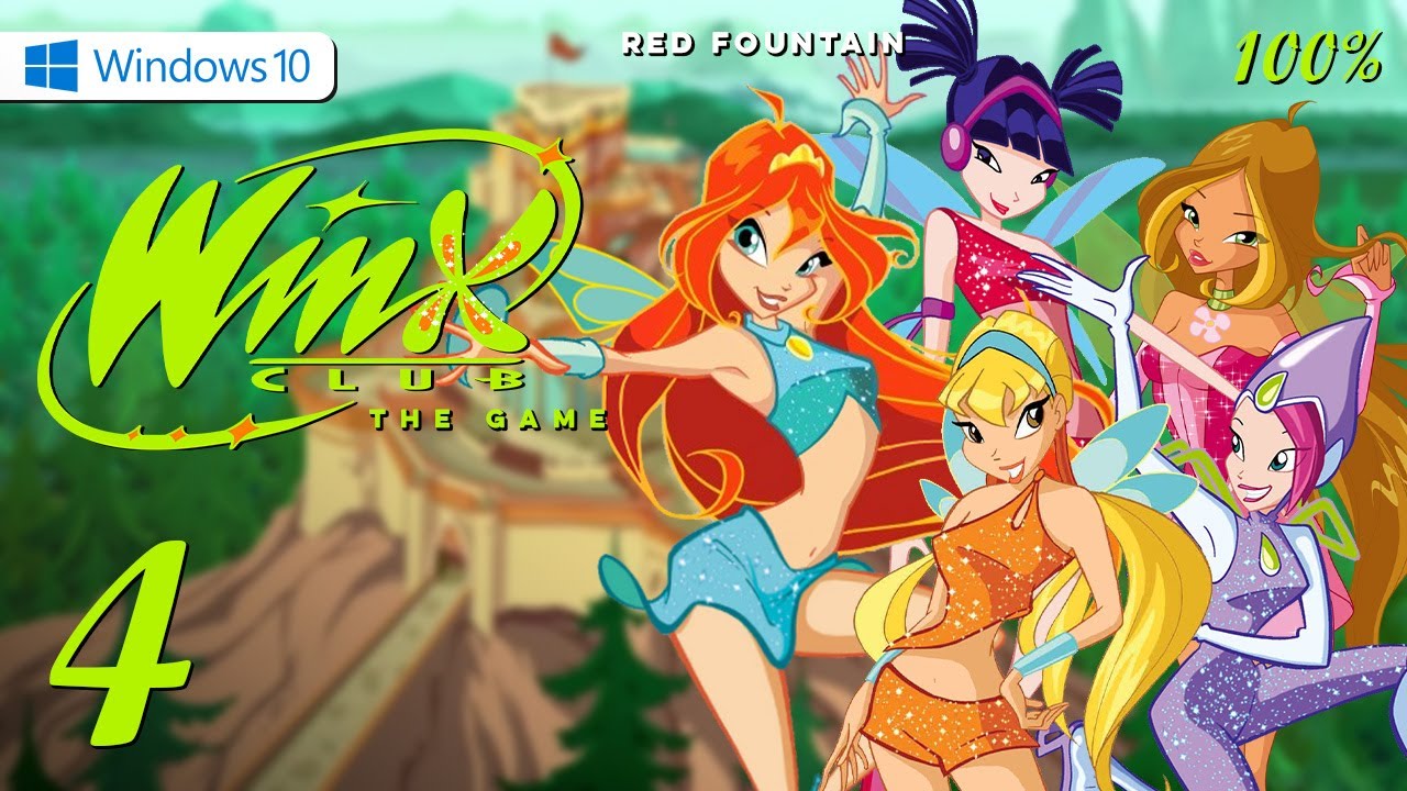 Winx Club: The Game (PC 2006) - Walkthrough 100% Chapter 4 - Red Fountain