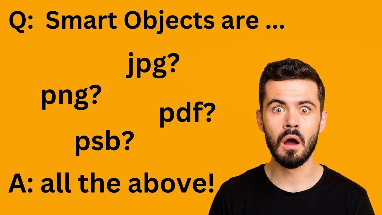 Photoshop Smart Object Puzzle Solved - Unusual File Formats in Smart Objects