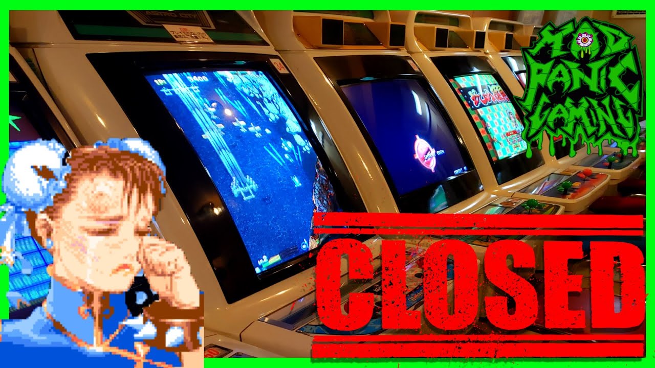 This Japanese Arcade is Closed, FOREVER
