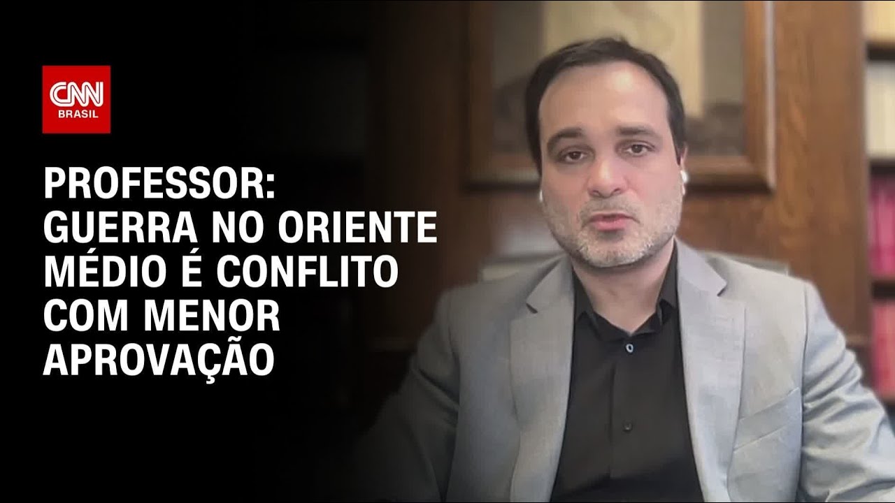 Guerra no Oriente Médio é conflito com menor aprovação na história dos EUA, diz professor | HORA H
