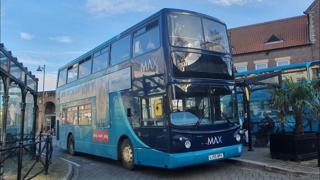 FALLING APART: Route X94 | LJ55BRV/7425 - Arriva North East: Volvo B7TL/Alexander ALX400