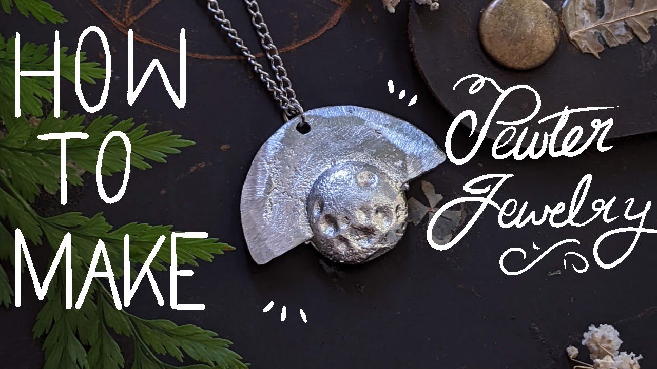 How I make Pewter Jewelry!