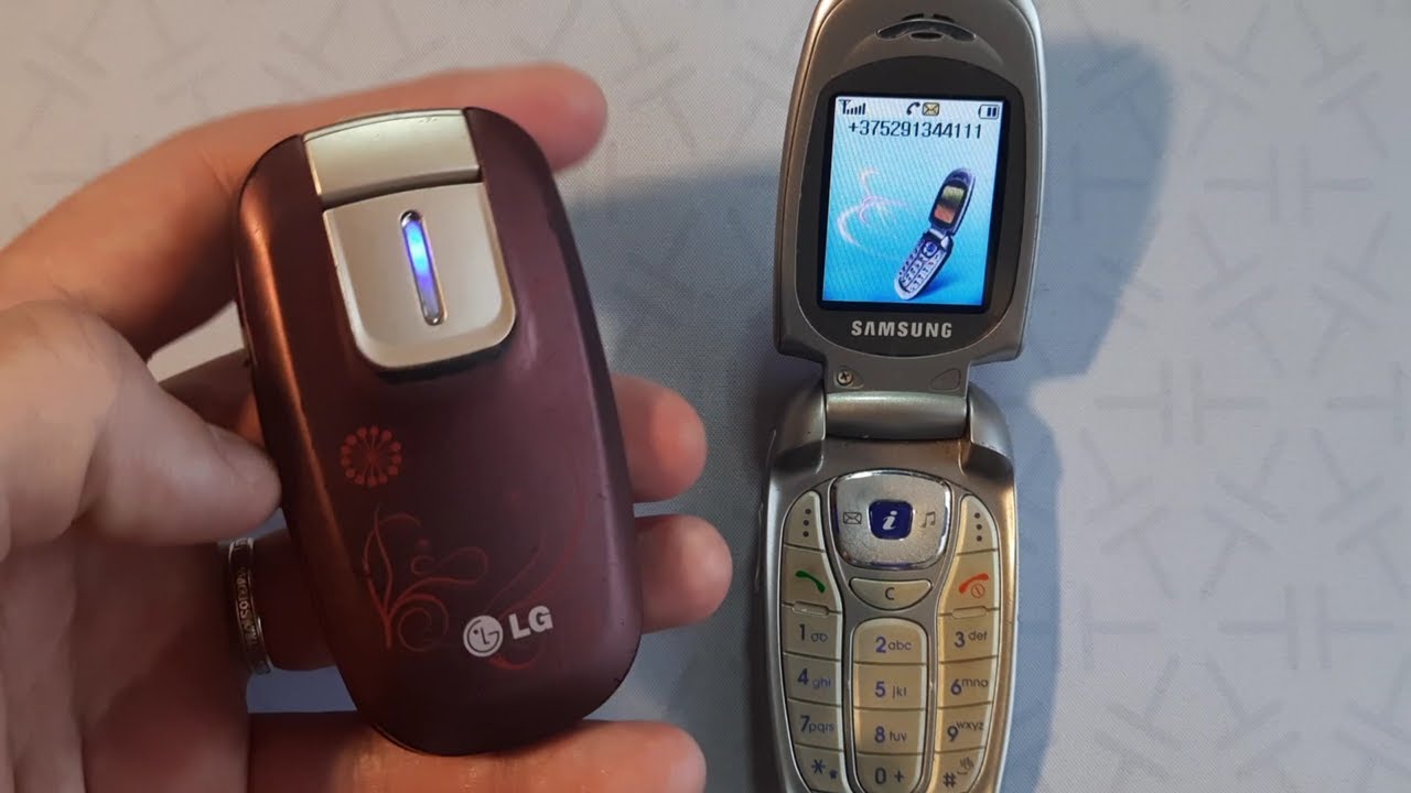 Incoming call & Outgoing call at the Same Time Samsung X481 + LG KG376