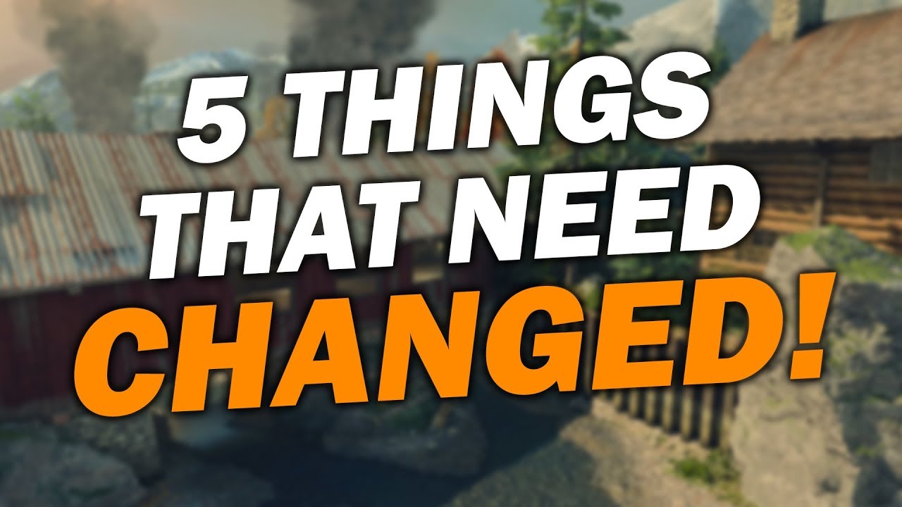 5 Things That Need Changed In Black Ops 4
