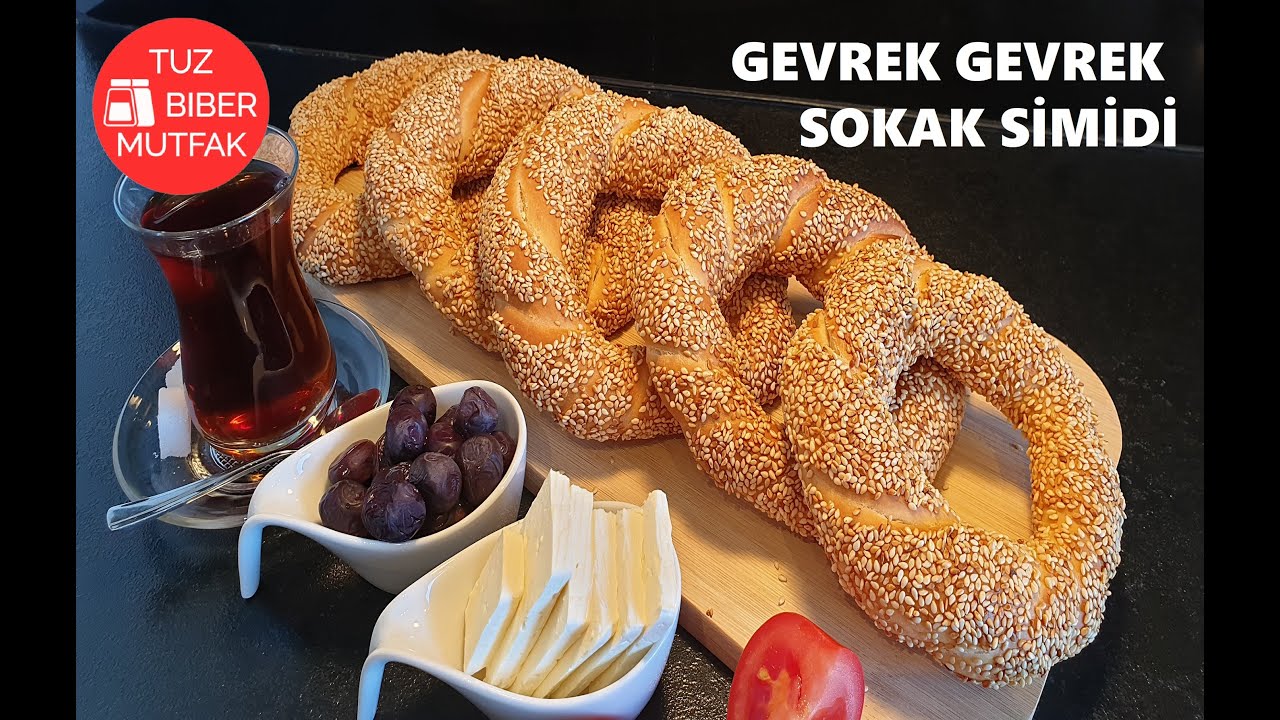 SOKAK SİMİDİ 👌 GEVREK GEVREK EVDE SİMİT 😊 ÇITIR ÇITIR SİMİT TARİFİ 👉 ANKARA SİMİDİ KAHVALTILIK SİMİT