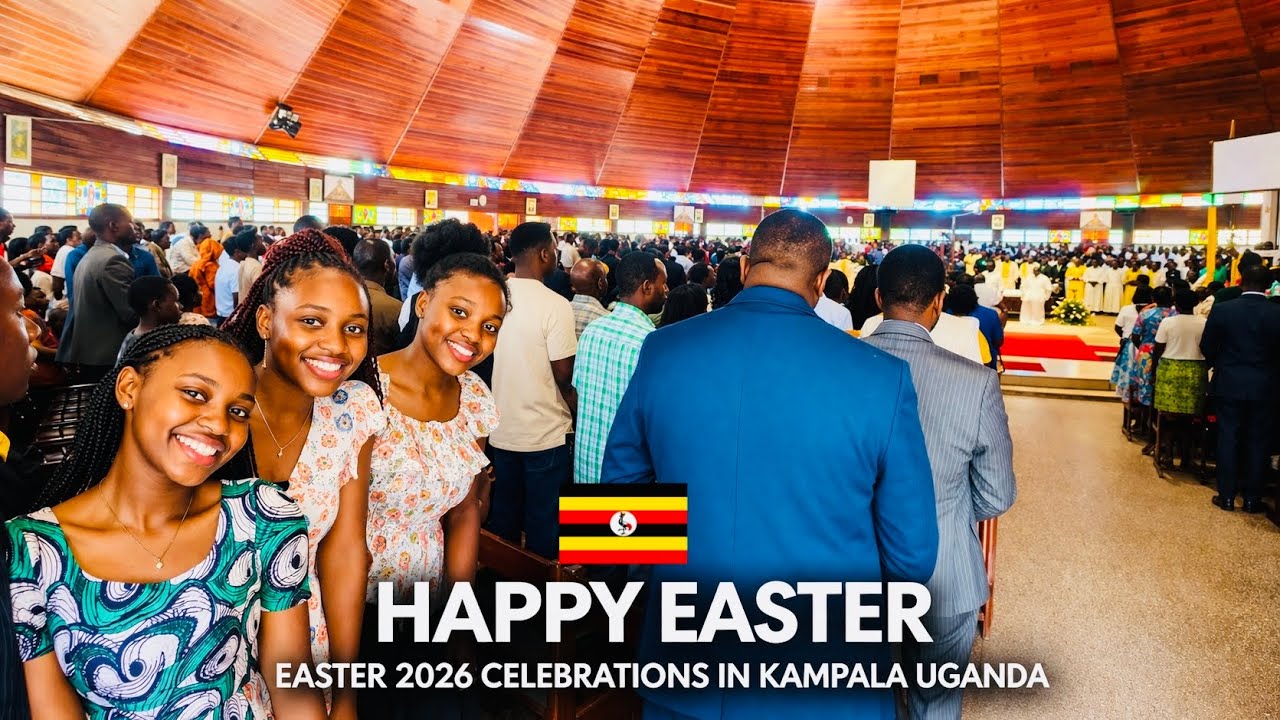 Счастливой Пасхи! Празднование в Кампале, Уганда 🇺🇬