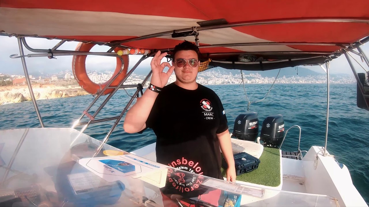 When it's time to dive .... ( diving Lebanon )