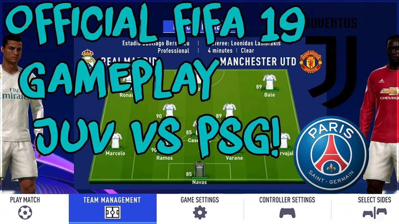 FIFA 19 OFFICIAL SURVIVAL GAMEPLAY BATESON AND ZWEBACK VS CASTRO AND CHUBOI! PSG VS JUVENTUS